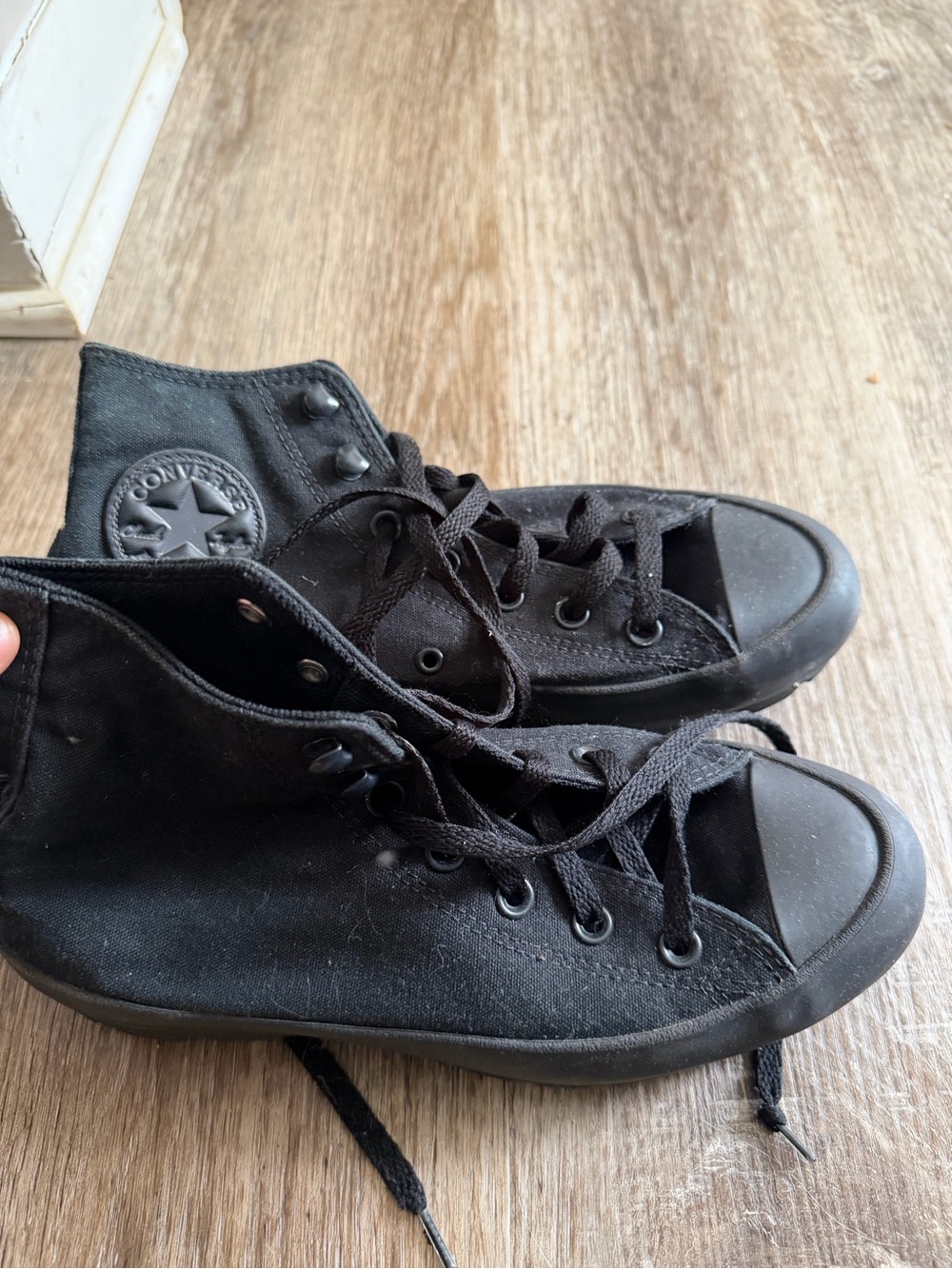 Converse All Star High Top Sneakers in Black